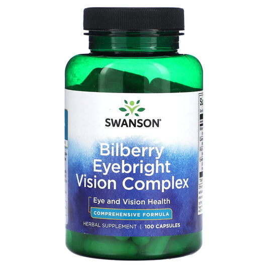 Swanson, Bilberry Eyebright Vision Complex, 100 Capsules - Image 1
