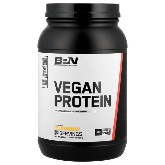 BPN Vanilla Vegan Protein Powder, 1 lb 11.9 oz (791g) - Image 1