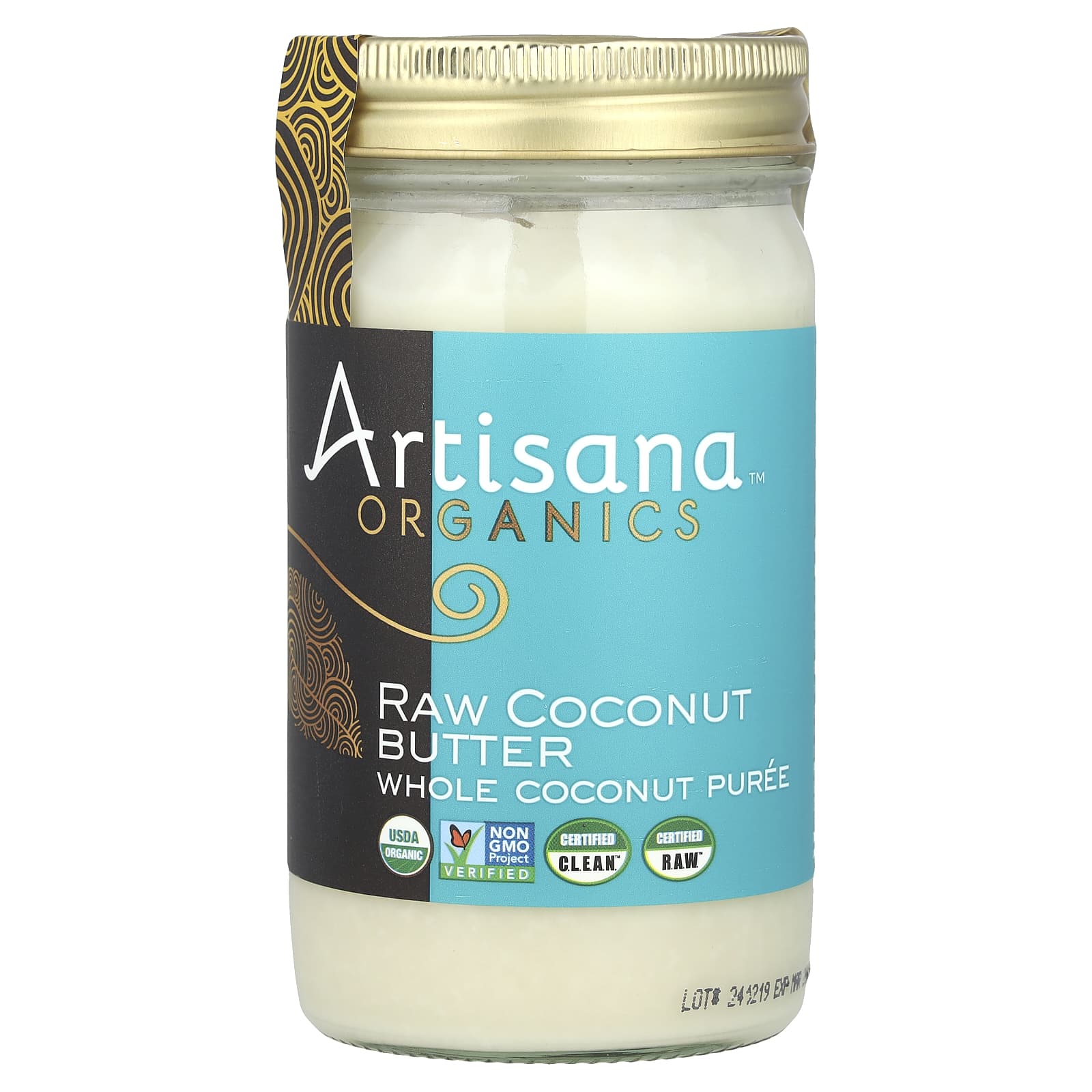 Raw Organic Coconut Butter by Artisana - Vegan & Keto Friendly, 14 oz - Image 1