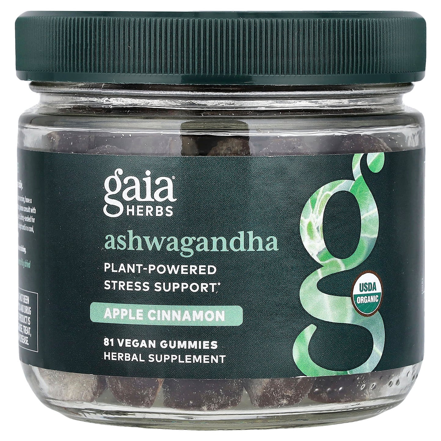 Organic Ashwagandha Gummies by Gaia Herbs, Stress Relief & Focus - Image 1