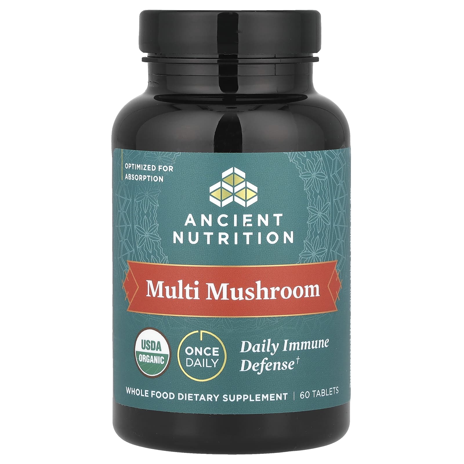 Unlock Daily Immune Defense with USDA Organic Multimushroom Tablets - Image 1