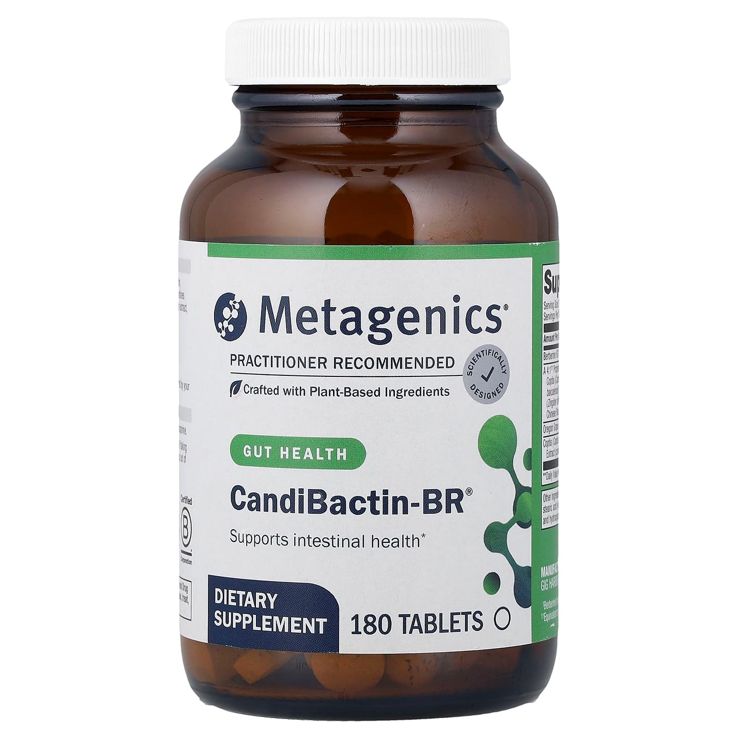 Metagenics, CandiBactin-BR®, 180 Tablets - Image 1