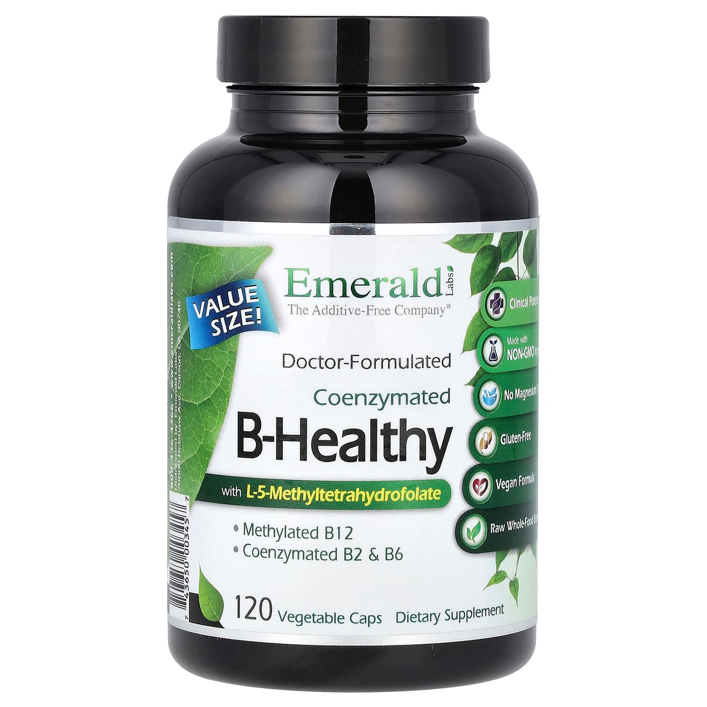 Emerald Laboratories' Coenzymated B-Healthy with Methylated Folate - Image 1