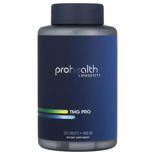 ProHealth Longevity, TMG Pro, 1,000 mg, 120 Tablets - Image 1