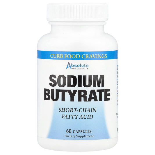 Sodium Butyrate Dietary Supplement for Weight Loss - 60 Capsules - Image 1