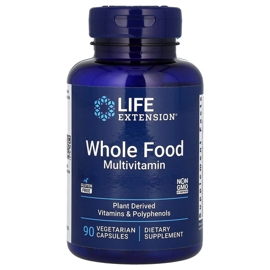 Life Extension, Whole Food Multivitamin, 90 Vegetarian Capsules - Image 1