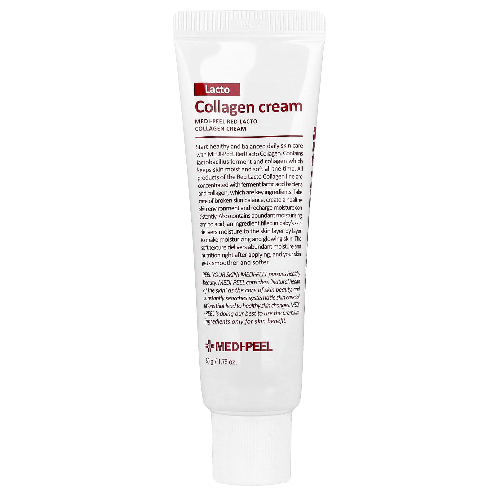 Medi-Peel, Red Lacto Collagen Cream, 1.76 oz (50 g) - Image 1