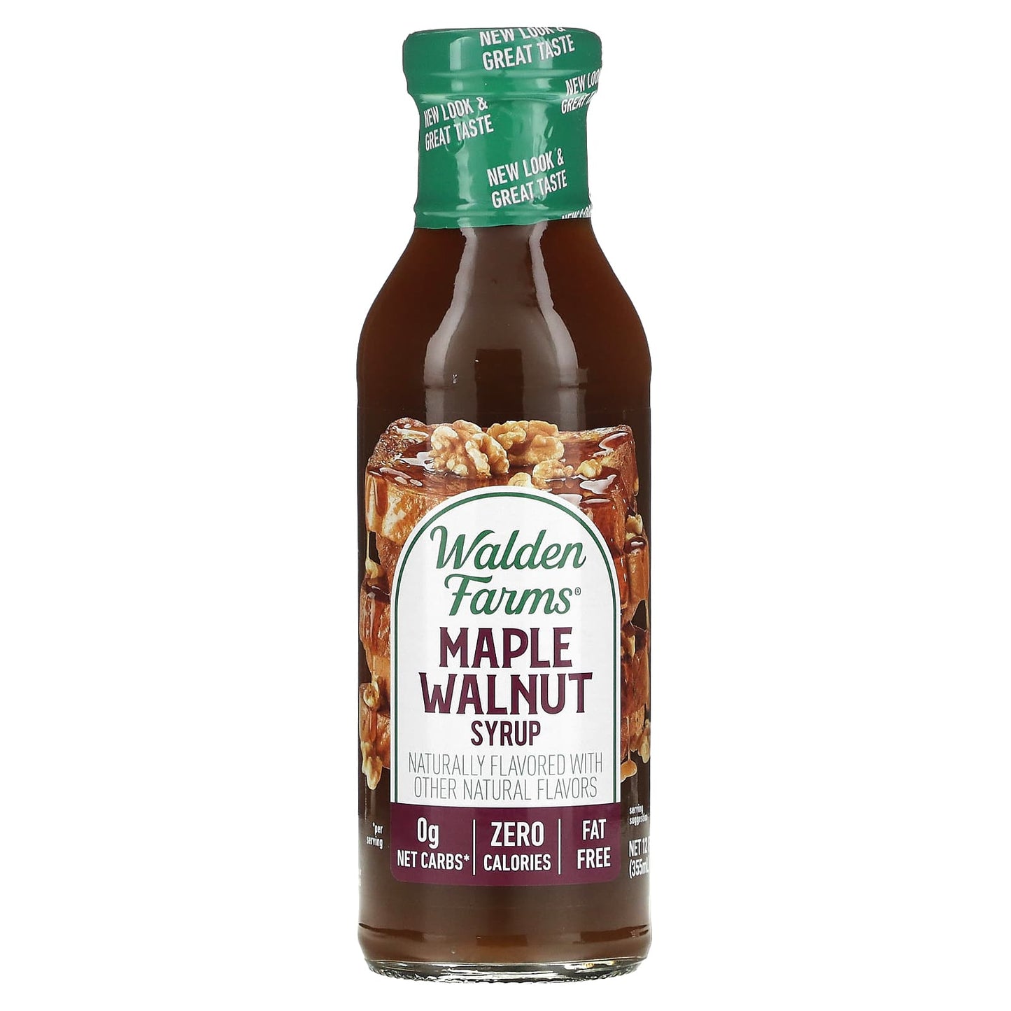 Walden Farms, Maple Walnut Syrup, 12 fl oz (355 ml) - Image 1