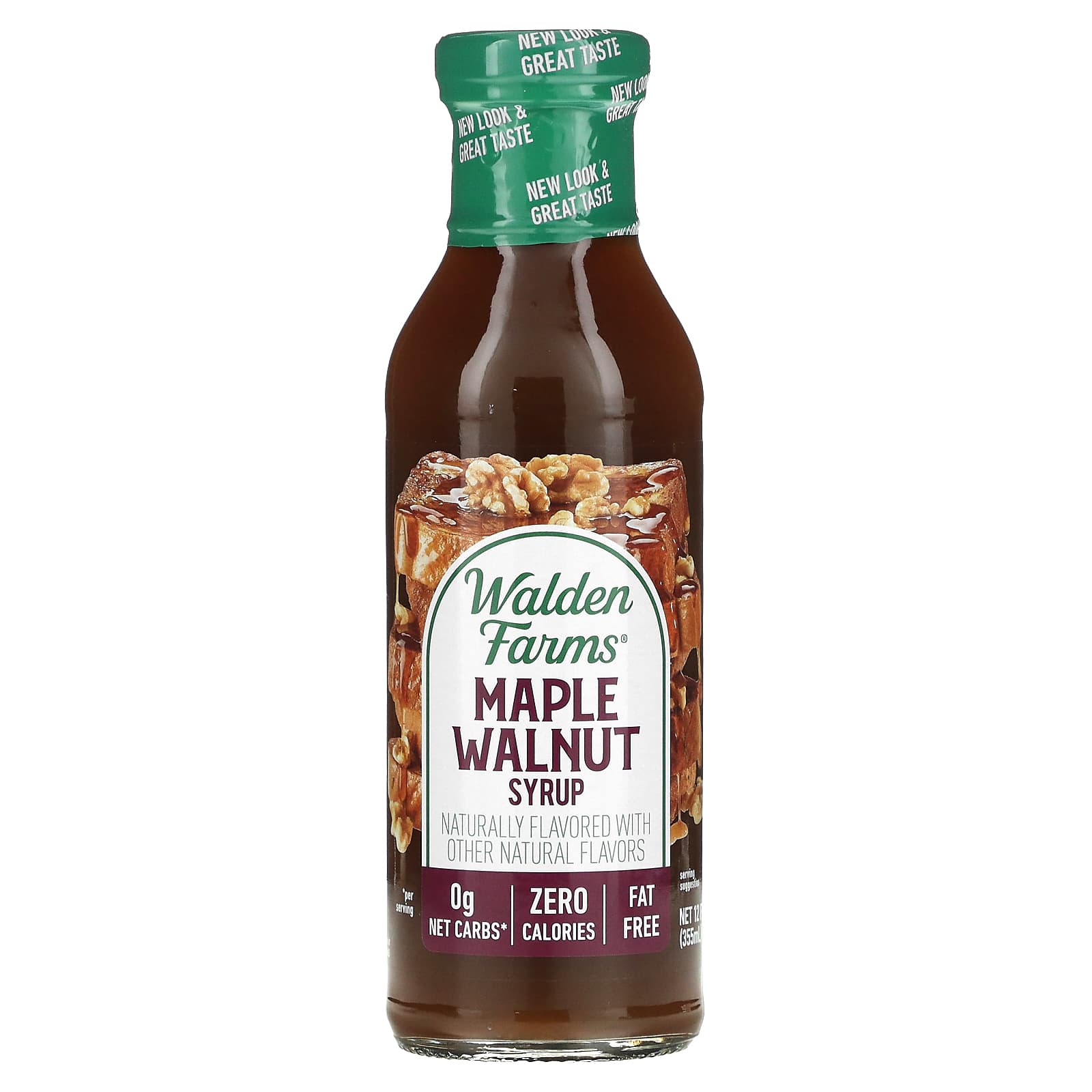 Walden Farms, Maple Walnut Syrup, 12 fl oz (355 ml) - Image 1
