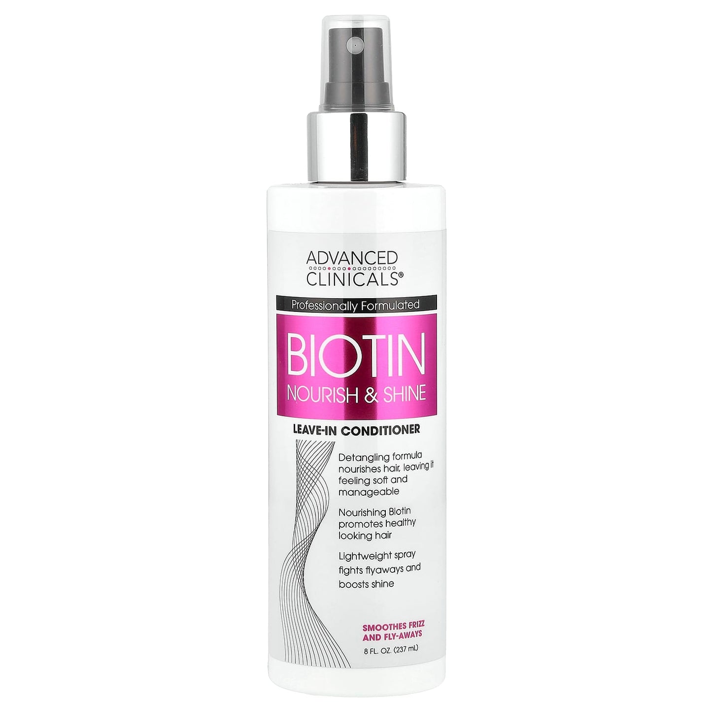 Advanced Clinicals Biotin Leave-In Conditioner 8fl oz (237ml) - Image 1