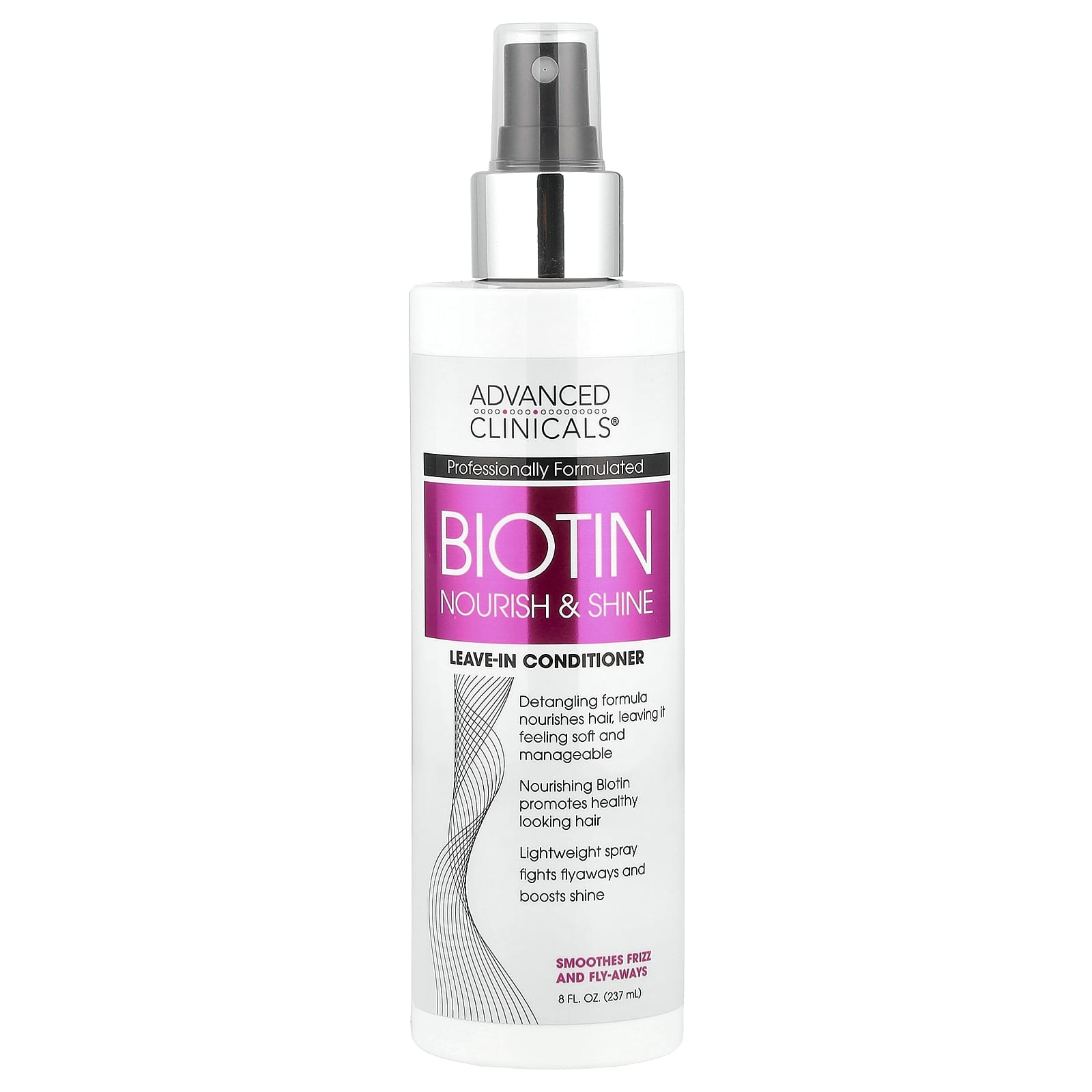 Advanced Clinicals Biotin Leave-In Conditioner 8fl oz (237ml) - Image 1