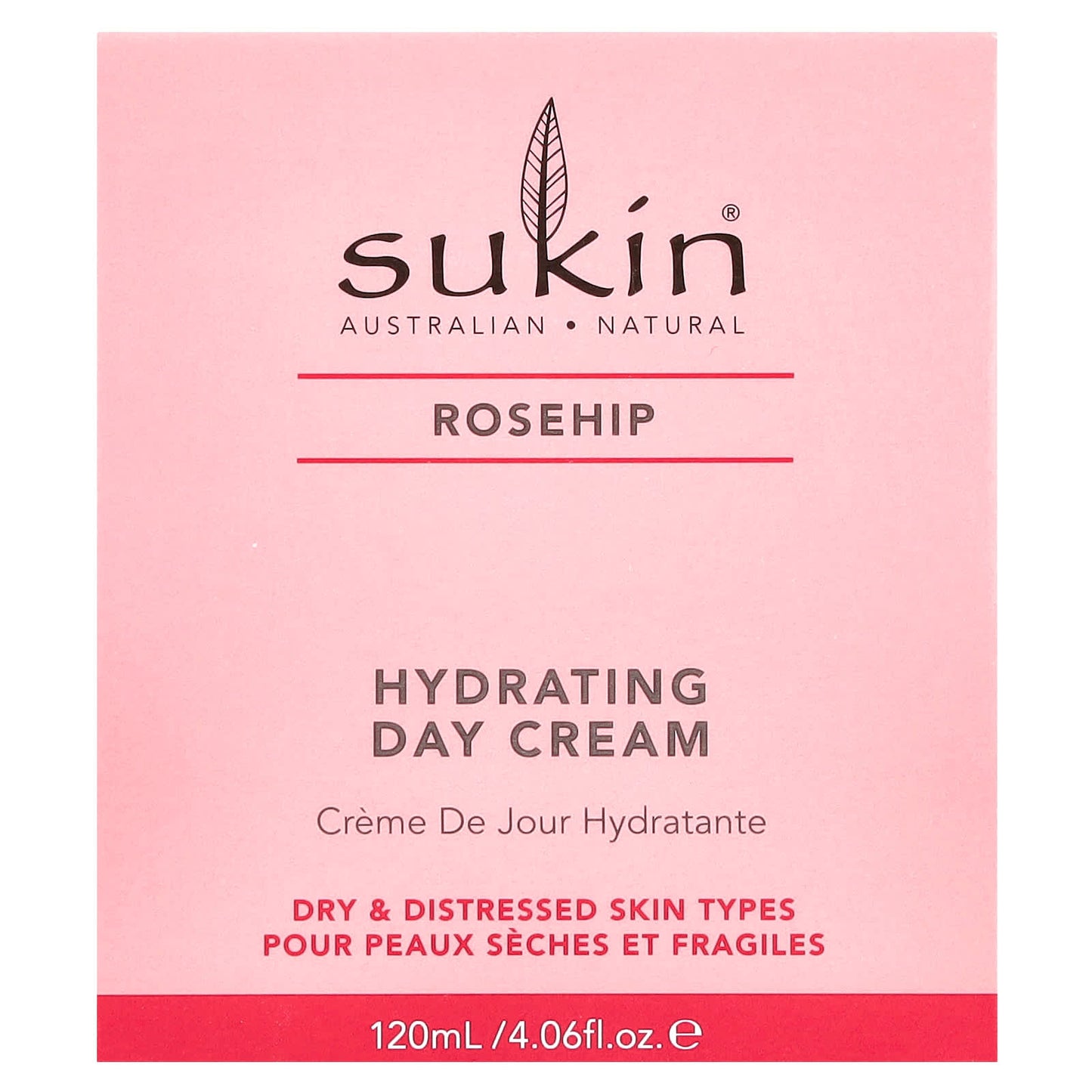 Sukin, Hydrating Day Cream, Rosehip, 4.06 fl oz (120 ml) - Image 2