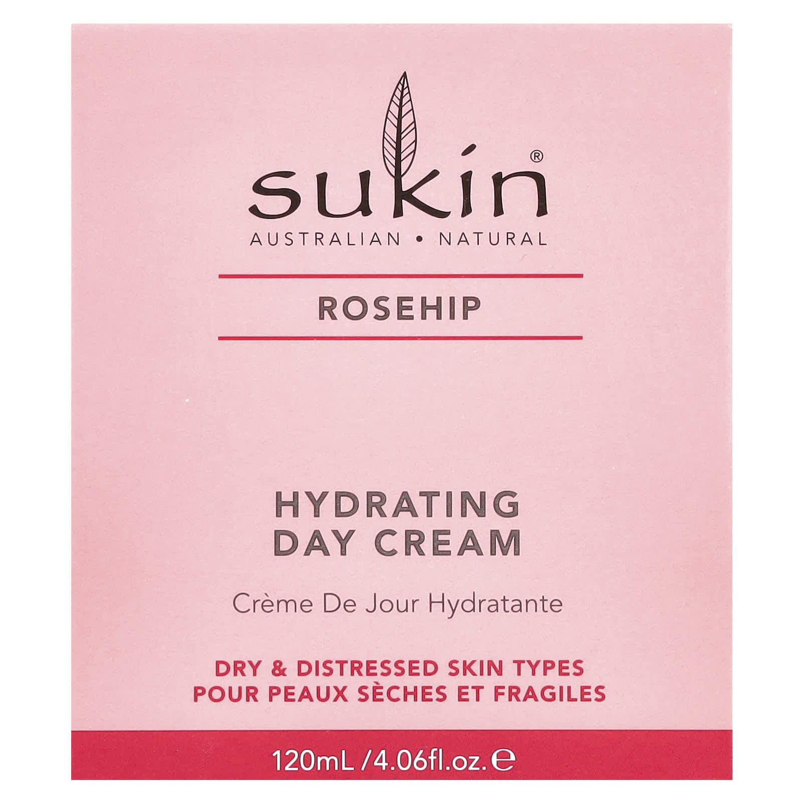 Sukin, Hydrating Day Cream, Rosehip, 4.06 fl oz (120 ml) - Image 2