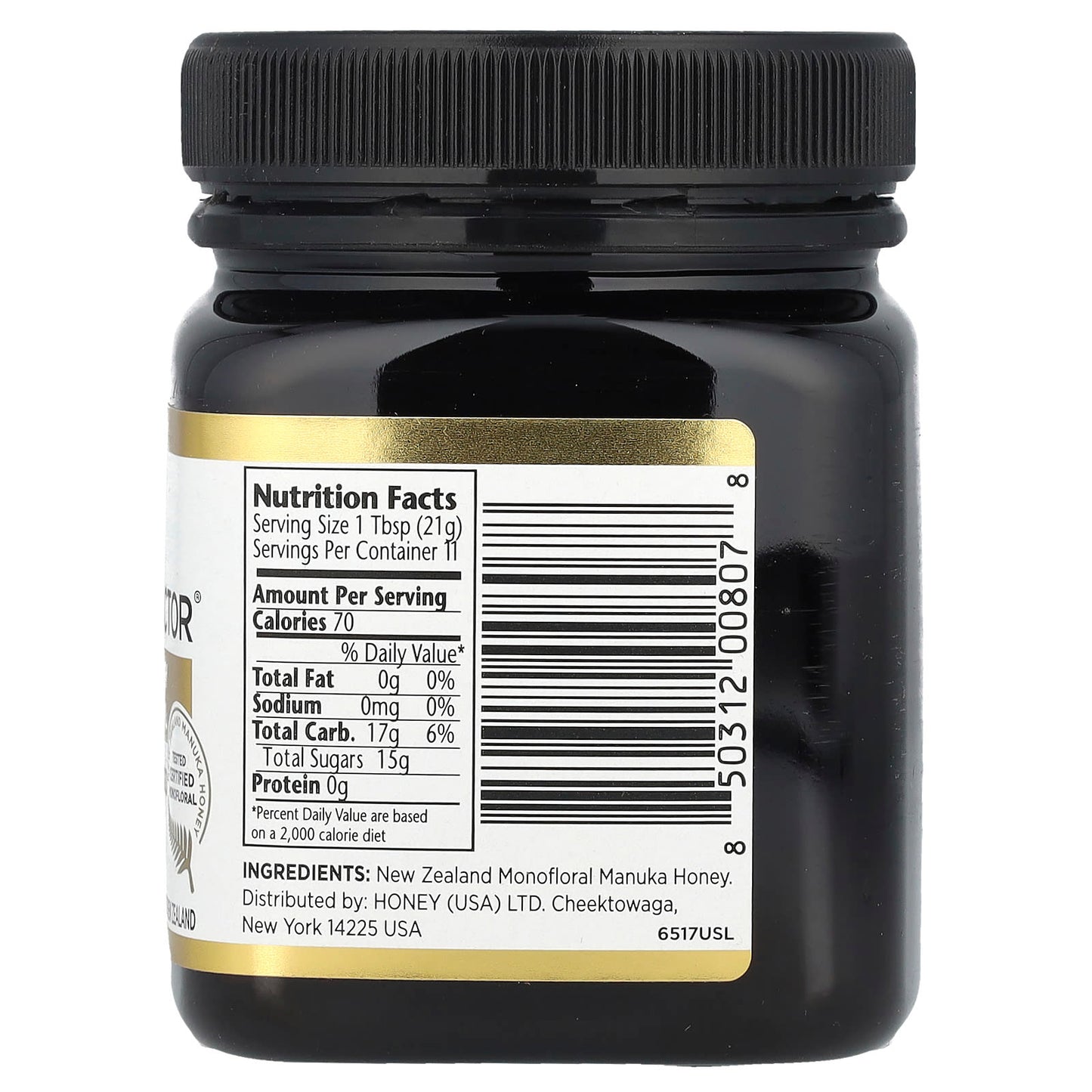 Manuka Doctor, Monofloral Manuka Honey, MGO 125+, 8.75 oz (250 g) - Image 2