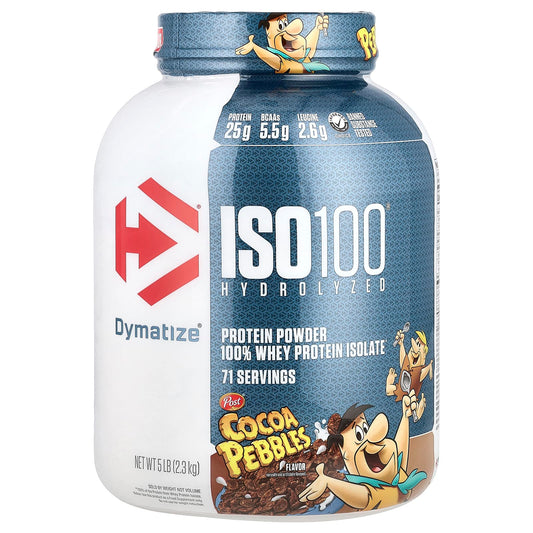 Dymatize ISO100 Hydrolyzed Protein Powder - 5lb - Fast Absorbing & Lean Muscle - Image 1