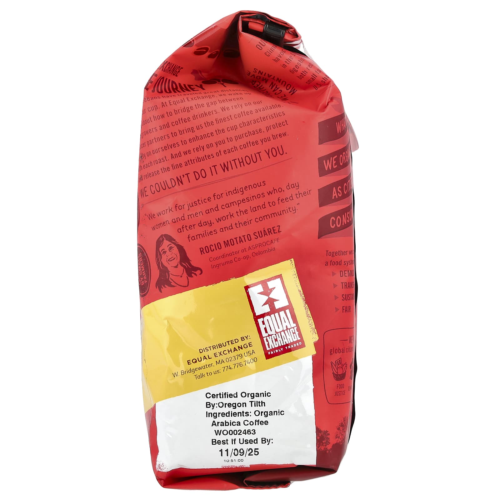 Decaf Organic Coffee, Full City Roast, 12 oz (340g) | Equal Exchange - Image 2