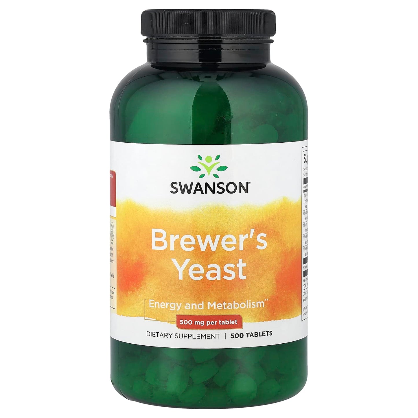 Swanson, Brewer's Yeast, 500 Tablets - Image 1