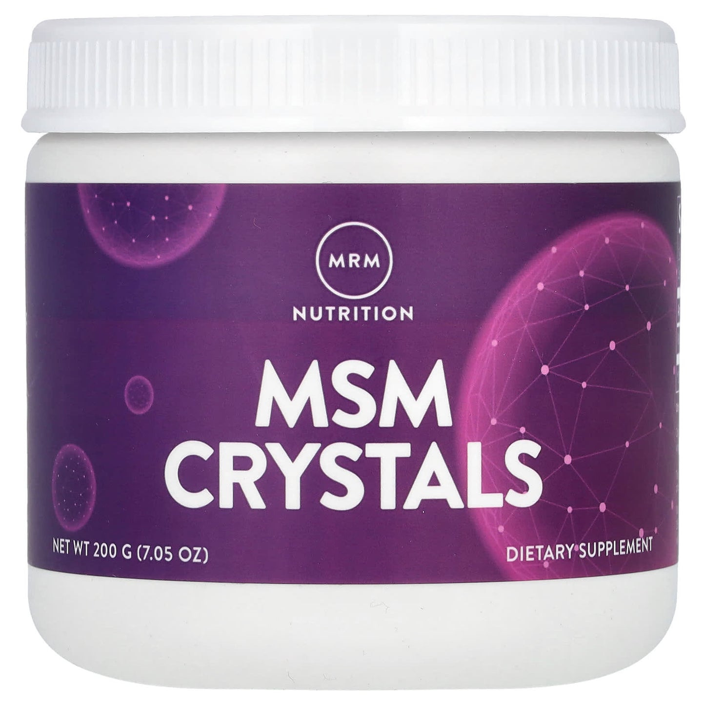 MRM Nutrition, MSM Crystals, 7.05 oz (200 g) - Image 1