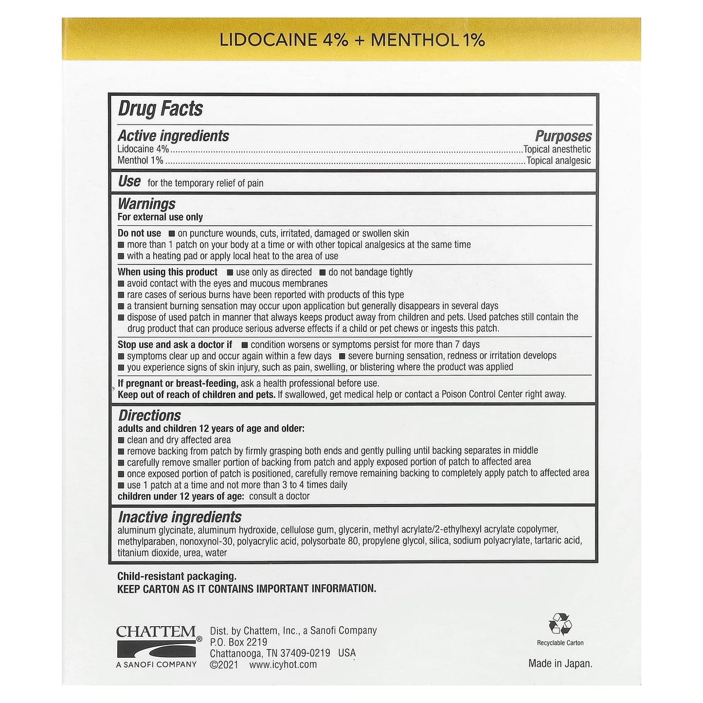 Fast, Targeted Relief with Icy Hot Lidocaine Pain Relief Patches - Image 2