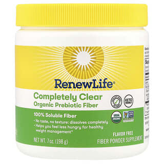 Completely Clear Organic Prebiotic Fiber Supplement - 7 oz (198g)