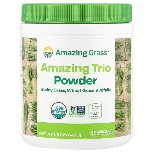 Amazing Grass USDA Organic Whole Food Supplement - 8.5 oz Powder - Image 1