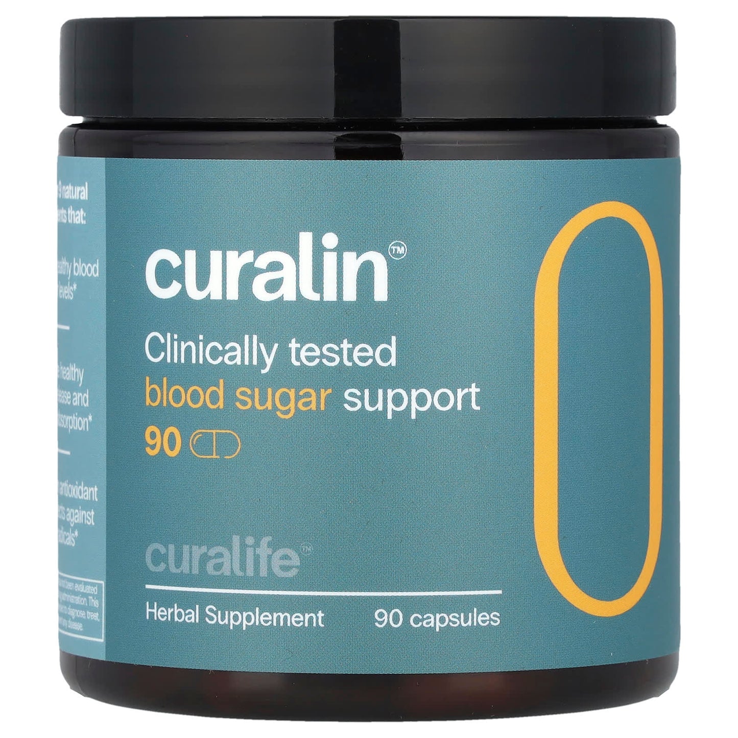 CuraLife Curalin Blood Sugar Support 90 Capsules - Image 1