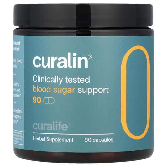 CuraLife Curalin Blood Sugar Support 90 Capsules - Image 1