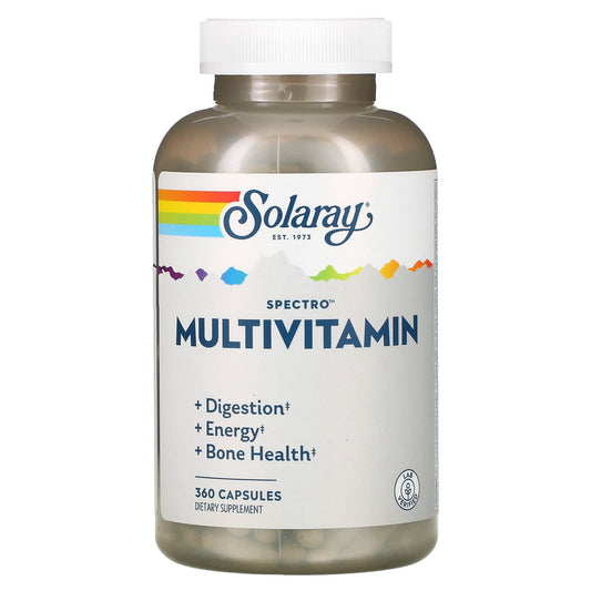 Solaray, Spectro Multivitamin, 360 Capsules - Image 1