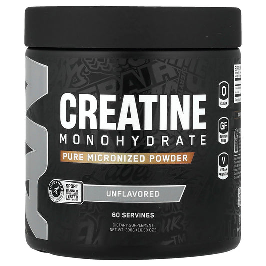 ABE Creatine Monohydrate Powder, Unflavored, 300g - Improve Strength & Endurance - Image 1