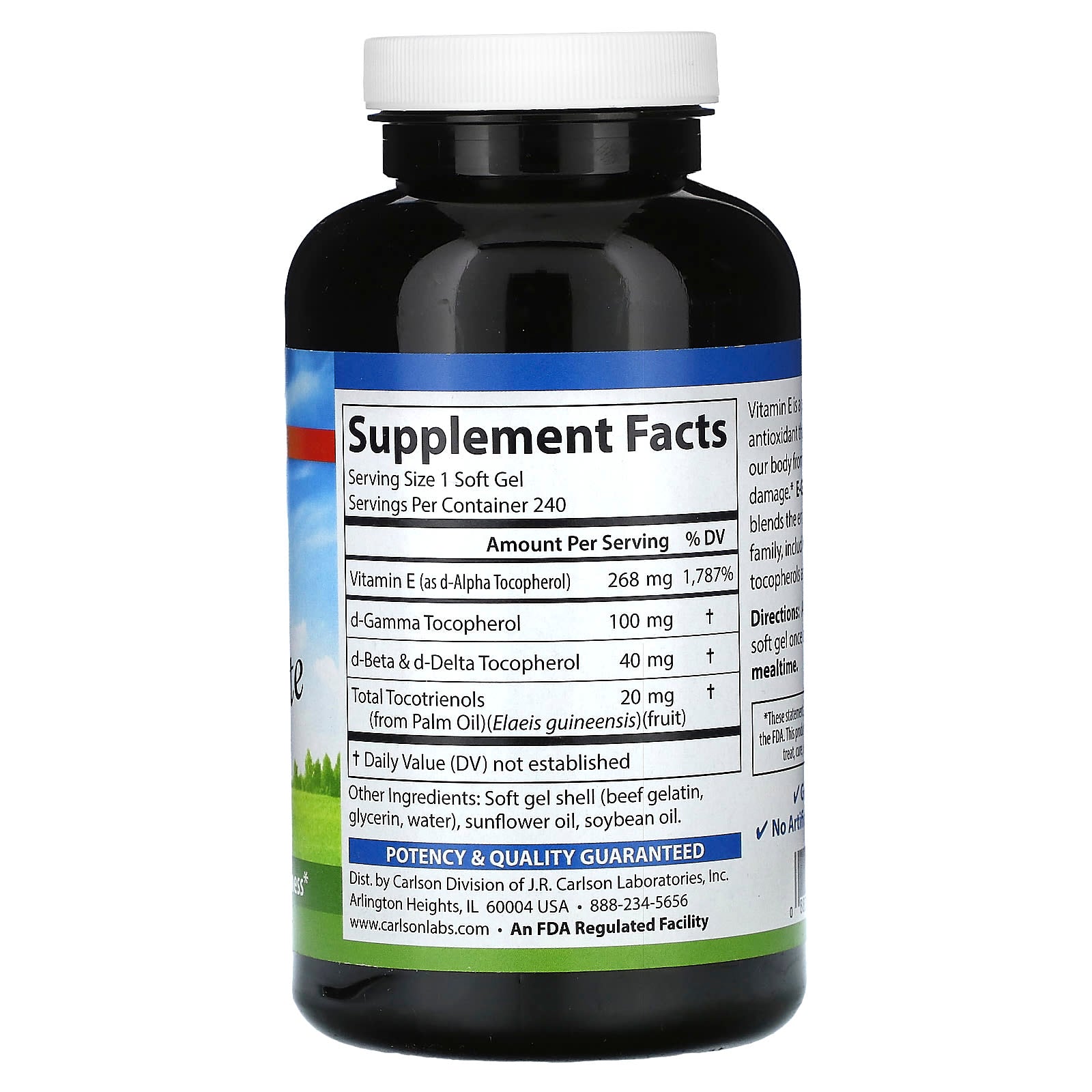 Carlson E-Gems Elite: Powerful Antioxidant for Optimal Wellness - Image 2
