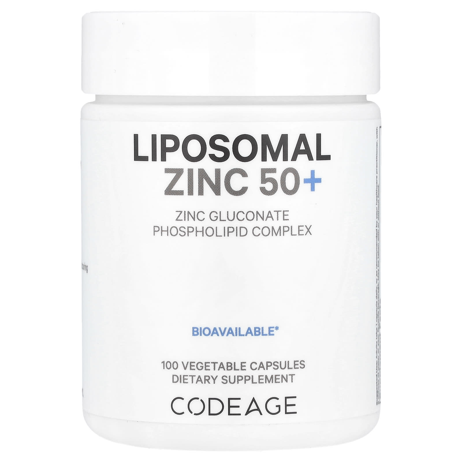 Unlock Immune Power with Codeage Liposomal Zinc 50+ - Image 1