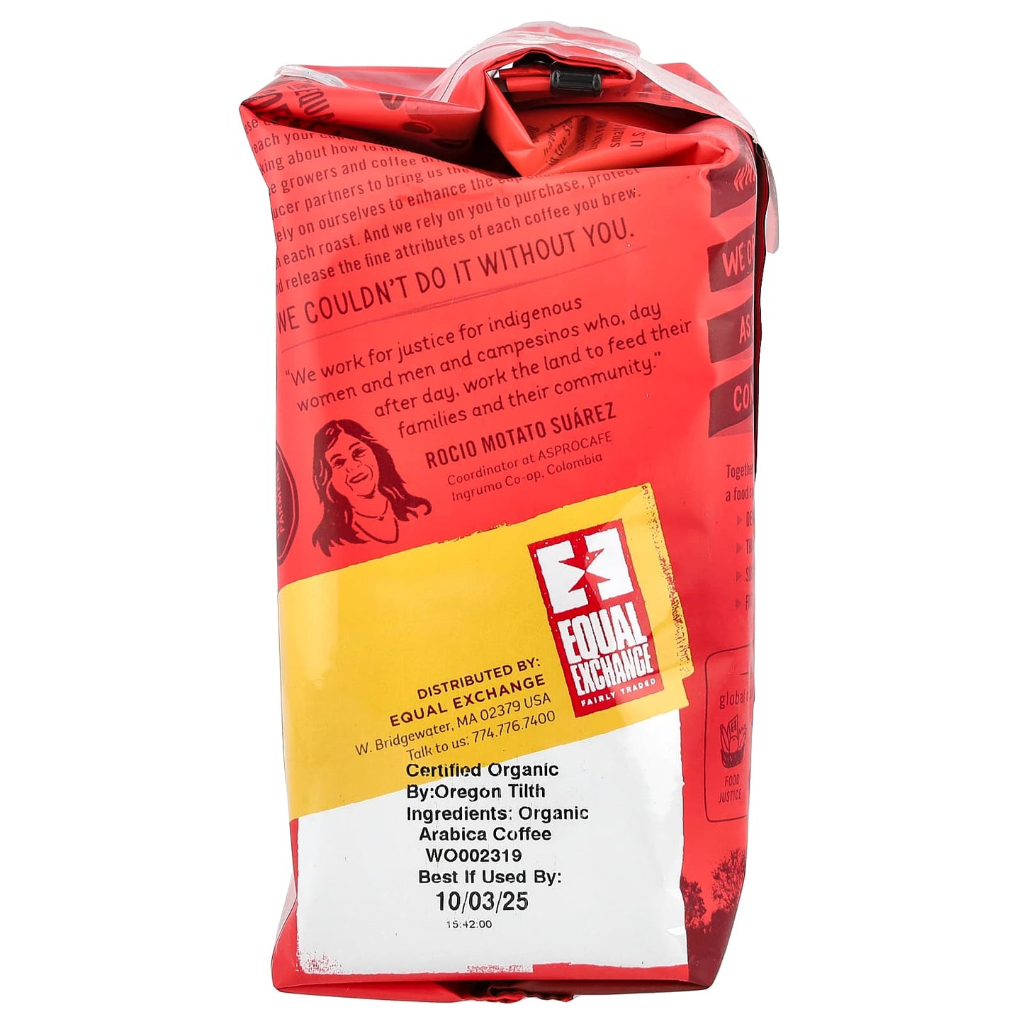 Equal Exchange Organic Coffee, Mind Body & Soul, Medium & Vienna Roasts, 340g - Image 2