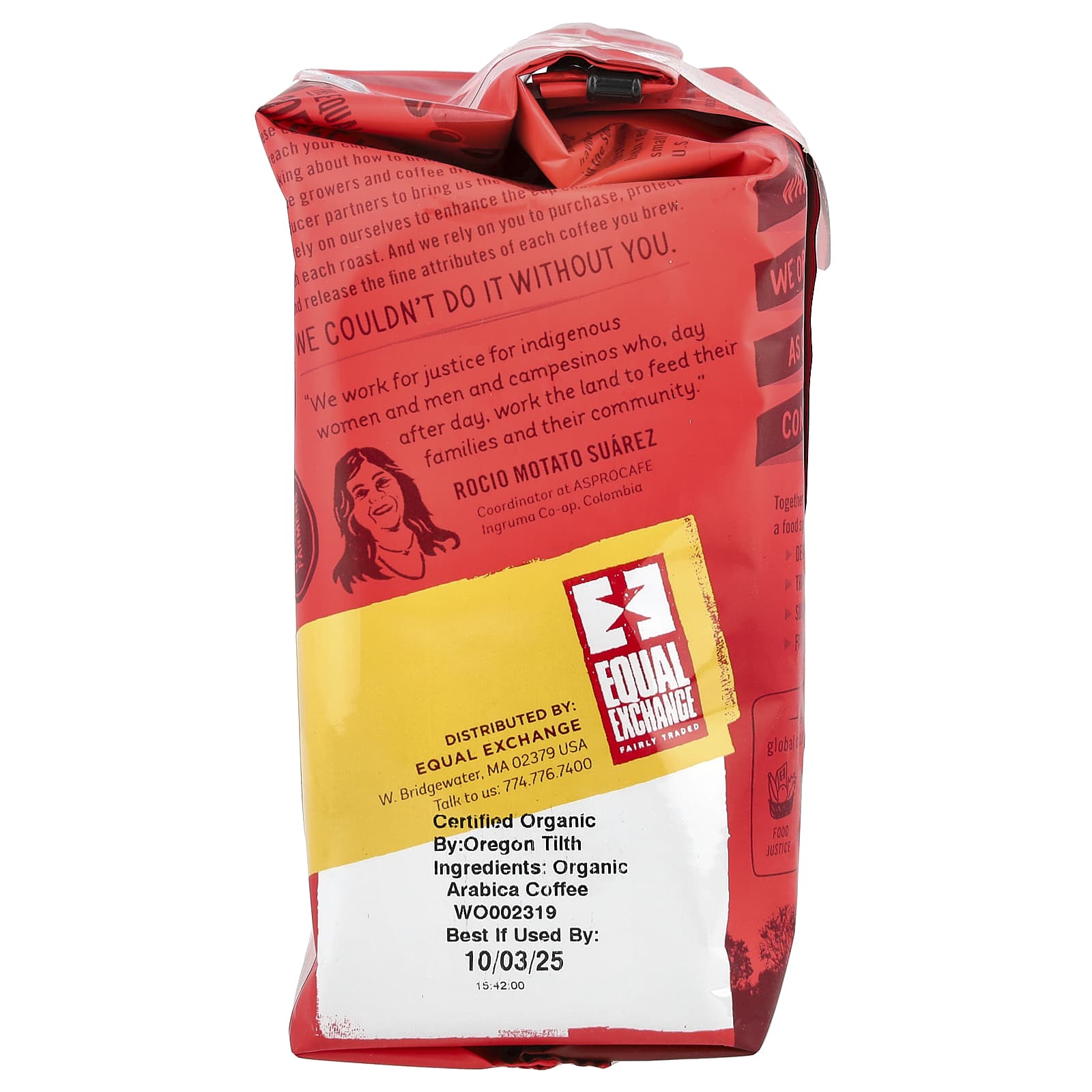 Equal Exchange Organic Coffee, Mind Body & Soul, Medium & Vienna Roasts, 340g - Image 2