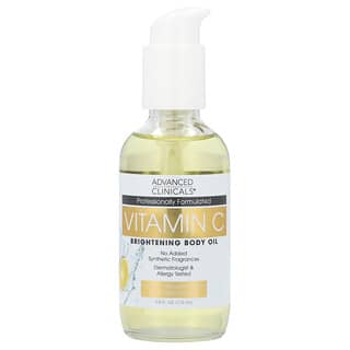 Vitamin C Brightening Body Oil by Advanced Clinicals - Anti-Aging Skin Care