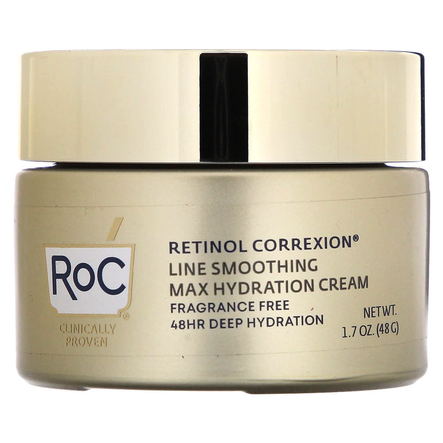 RoC, Retinol Correxion, Max Hydration Cream, Fragrance Free, 1.7 oz (48 g) - Image 1