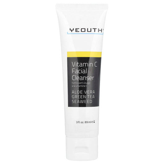 YEOUTH, Vitamin C Facial Cleanser, 3 fl oz (89 ml) - Image 1