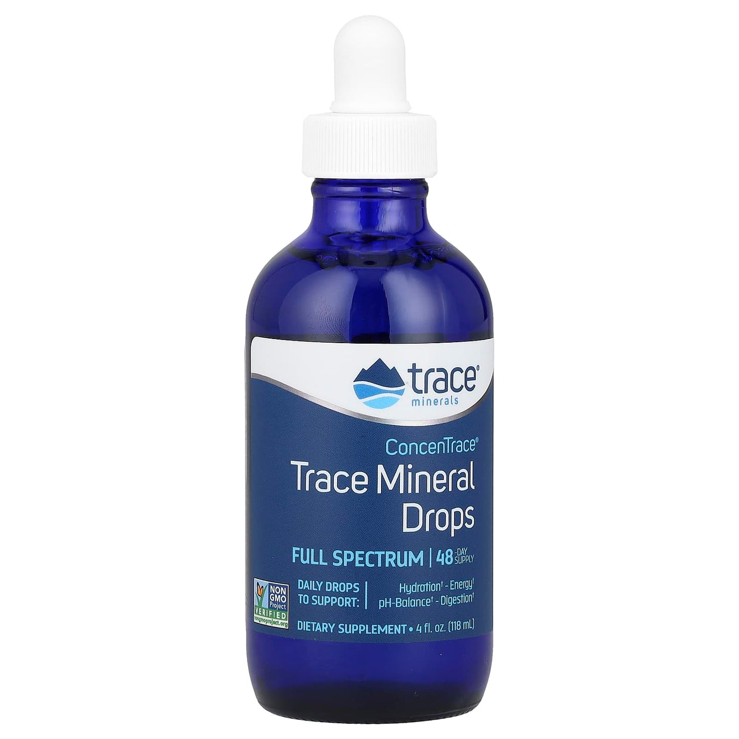 ConcenTrace® Trace Mineral Drops, 4 fl oz (118 ml) - Image 1