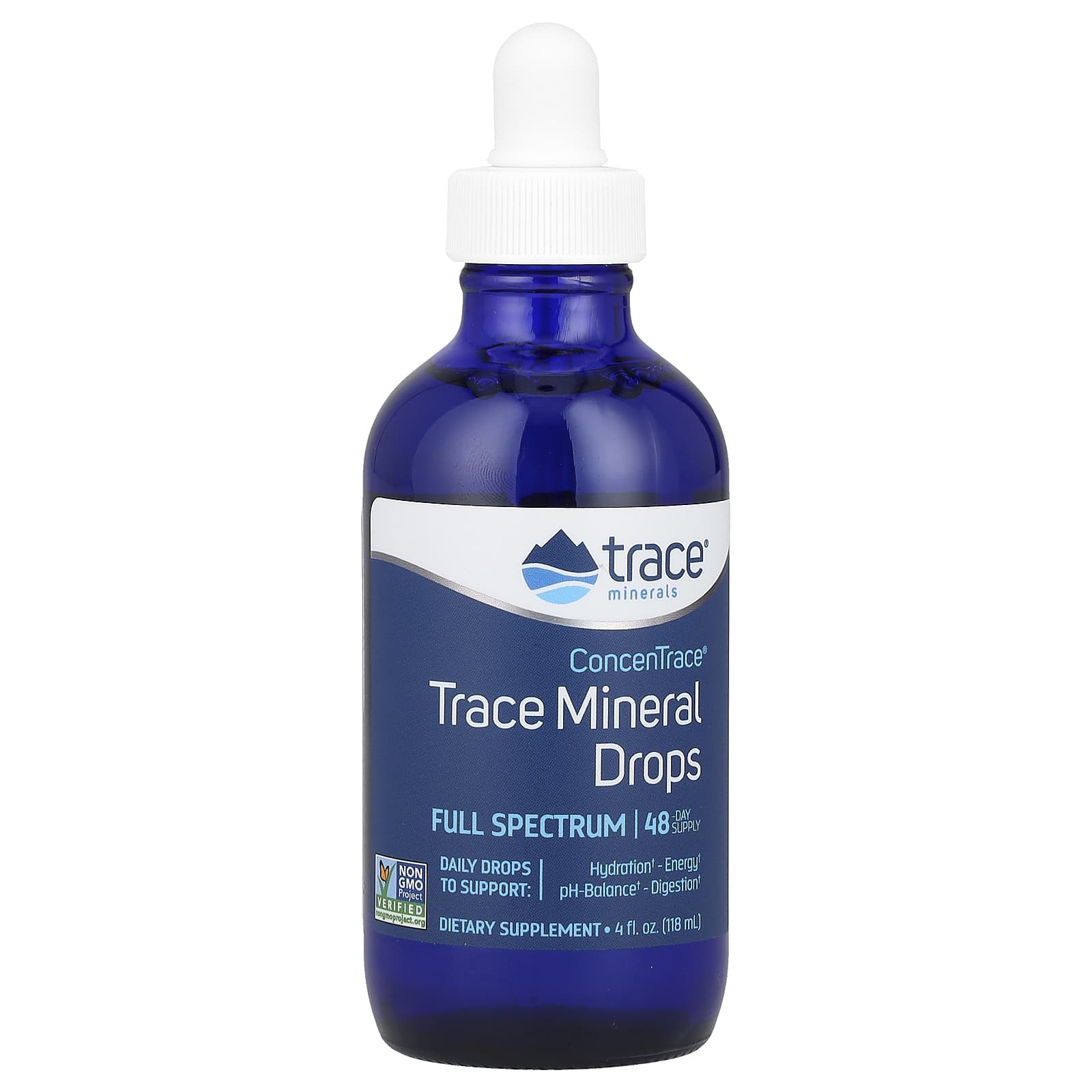 ConcenTrace® Trace Mineral Drops, 4 fl oz (118 ml) - Image 1