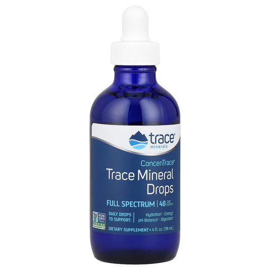 ConcenTrace® Trace Mineral Drops, 4 fl oz (118 ml) - Image 1