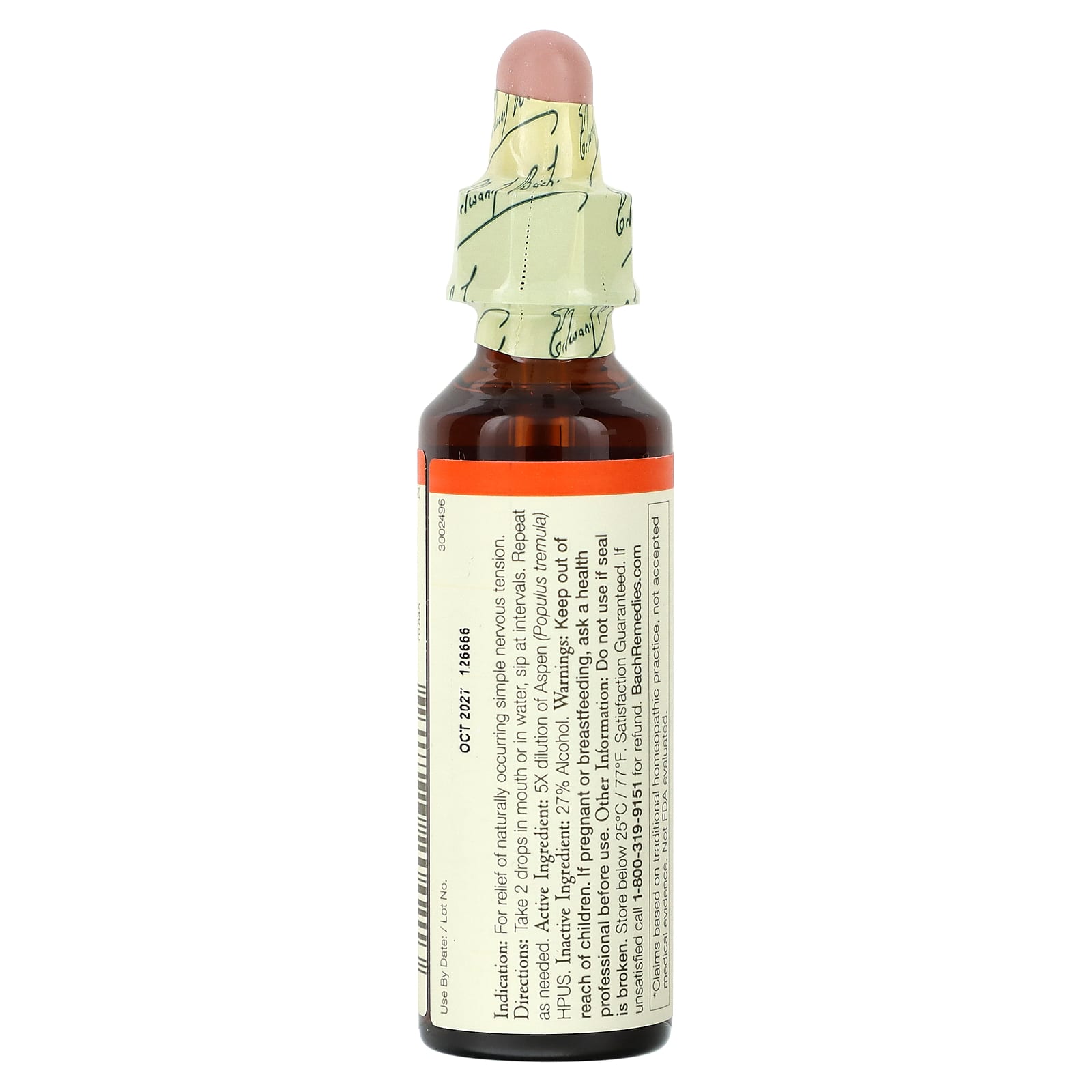 Bach Aspen Flower Remedy for Inner Peace and Confidence - Image 2