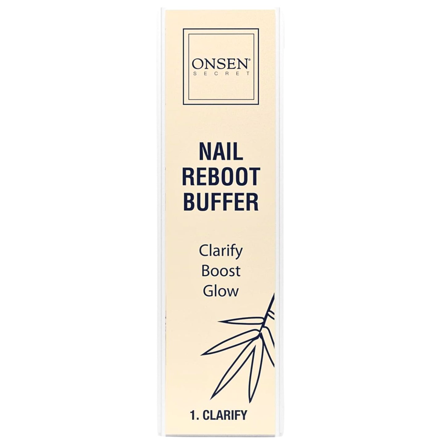Onsen Secret, Nail Reboot Buffer, 3 Piece Set - Image 1