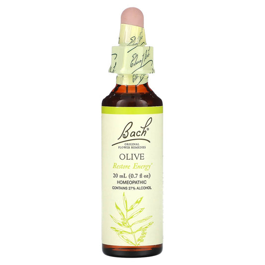 Bach Original Flower Remedies for Energy & Relaxation, 0.7 fl oz (20 ml) - Image 1