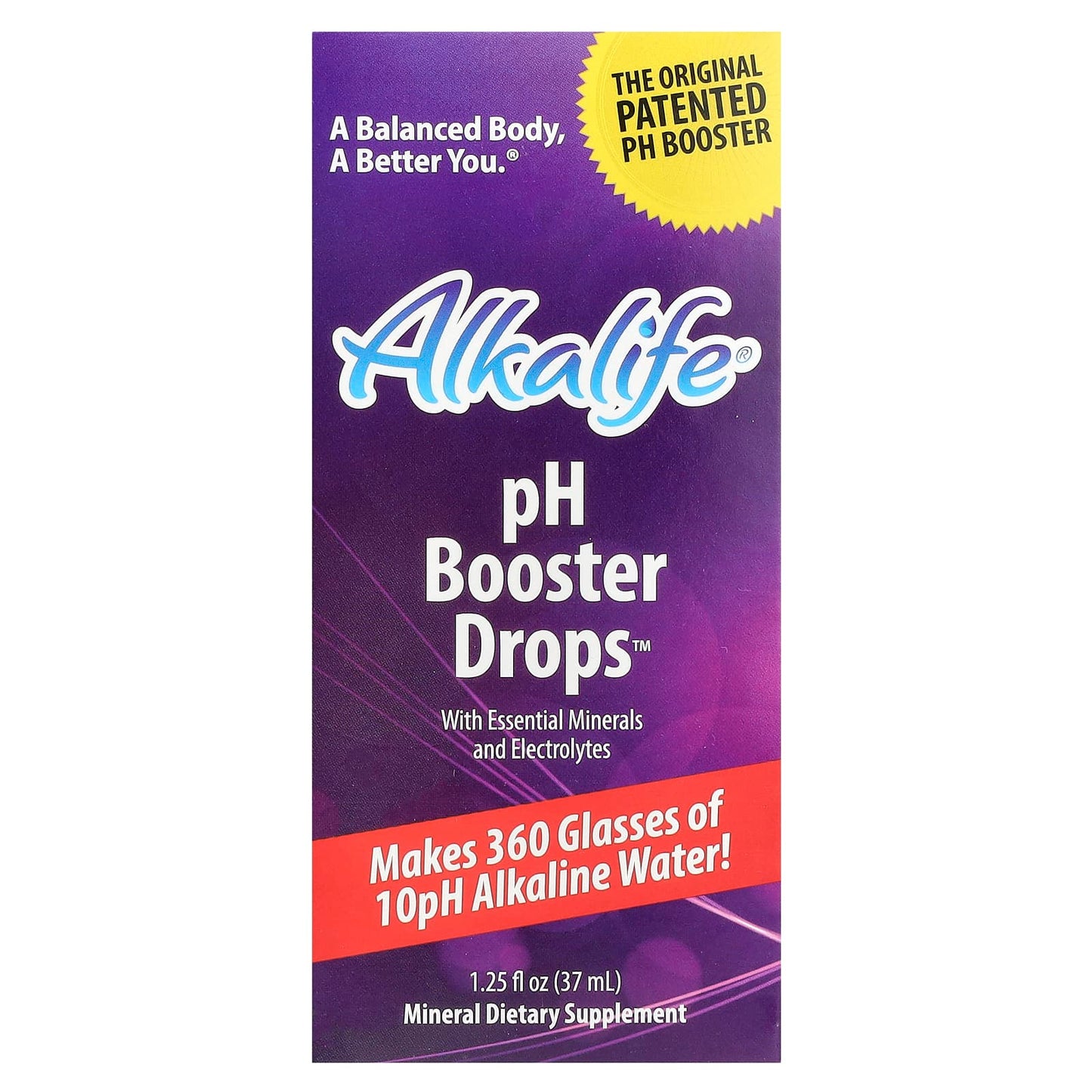 Alkalife pH Booster Drops - Make 360 Glasses of Alkaline Water - Image 1