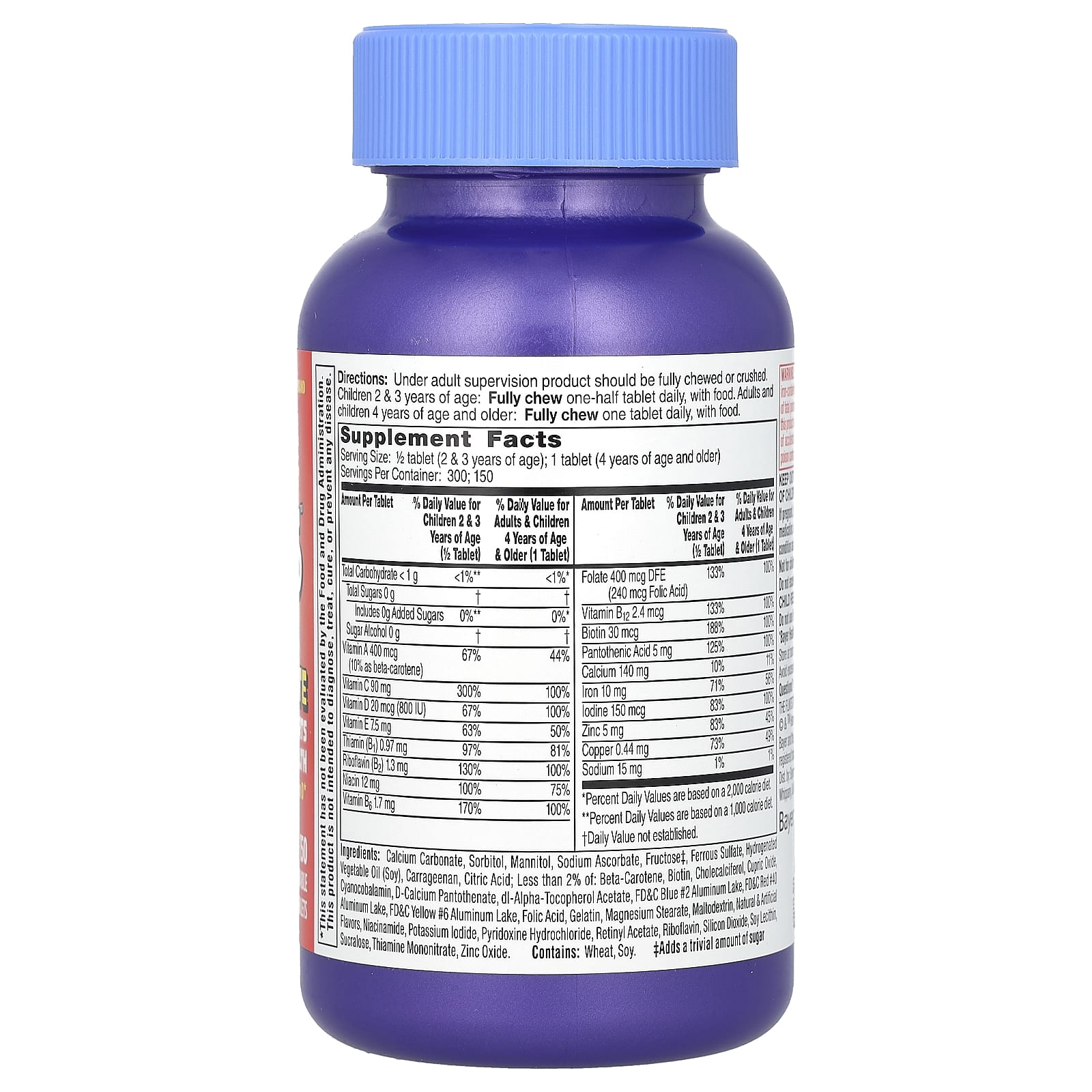 Flintstones Complete Calcium & Vitamin D Chewable Tablets for Kids - Image 2
