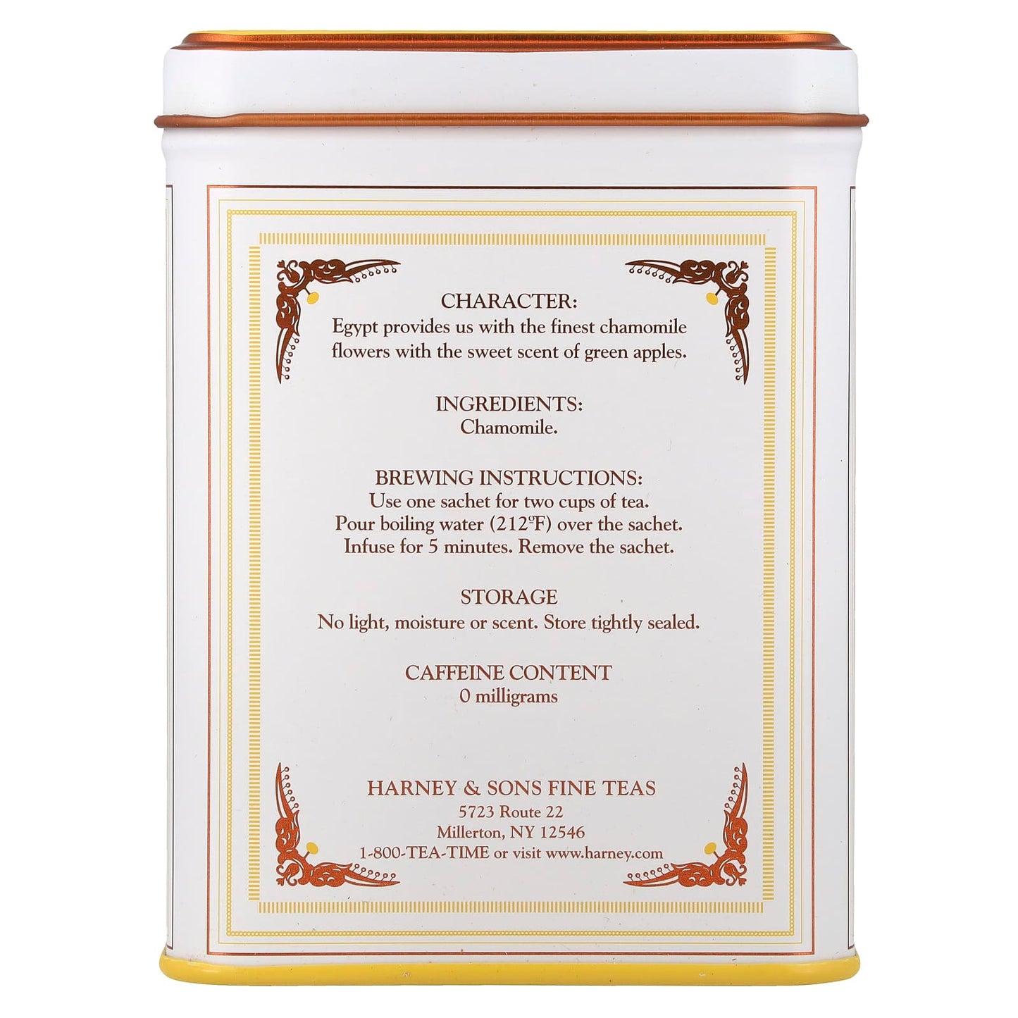 Harney & Sons Chamomile Herbal Tea Sachets 20 Count - Image 2