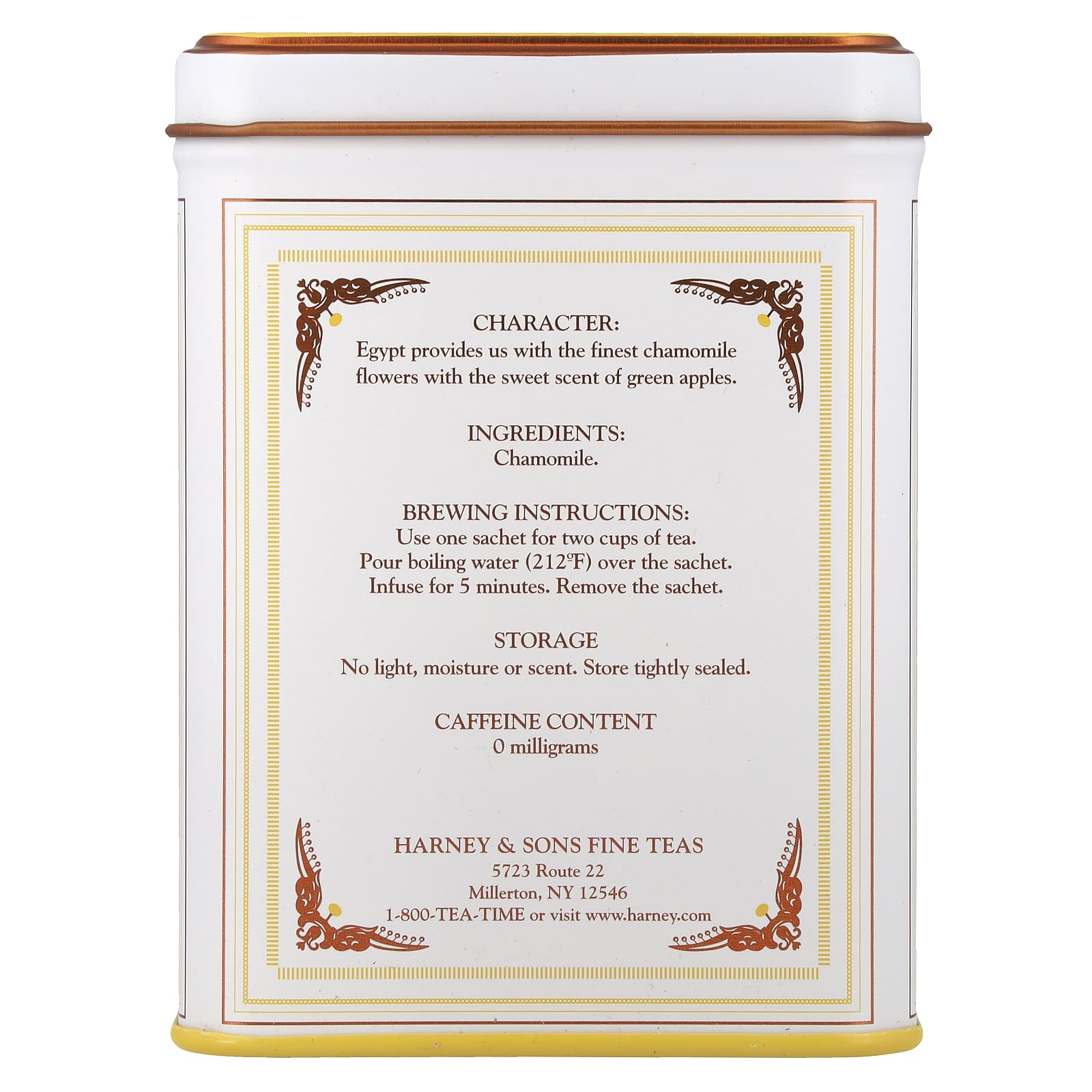 Harney & Sons Chamomile Herbal Tea Sachets 20 Count - Image 2
