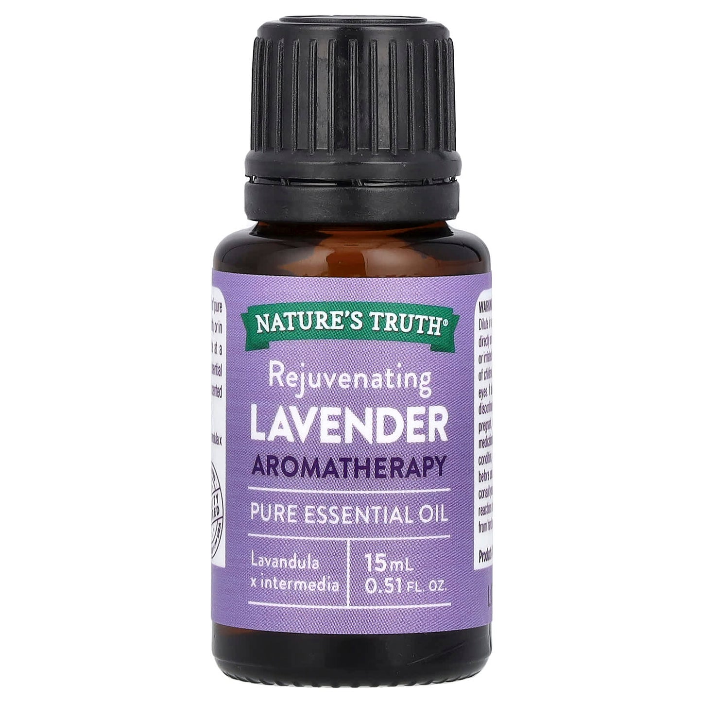 Nature's Truth, Pure Essential Oil, Rejuvenating Lavender, 0.51 fl oz (15 ml) - Image 1