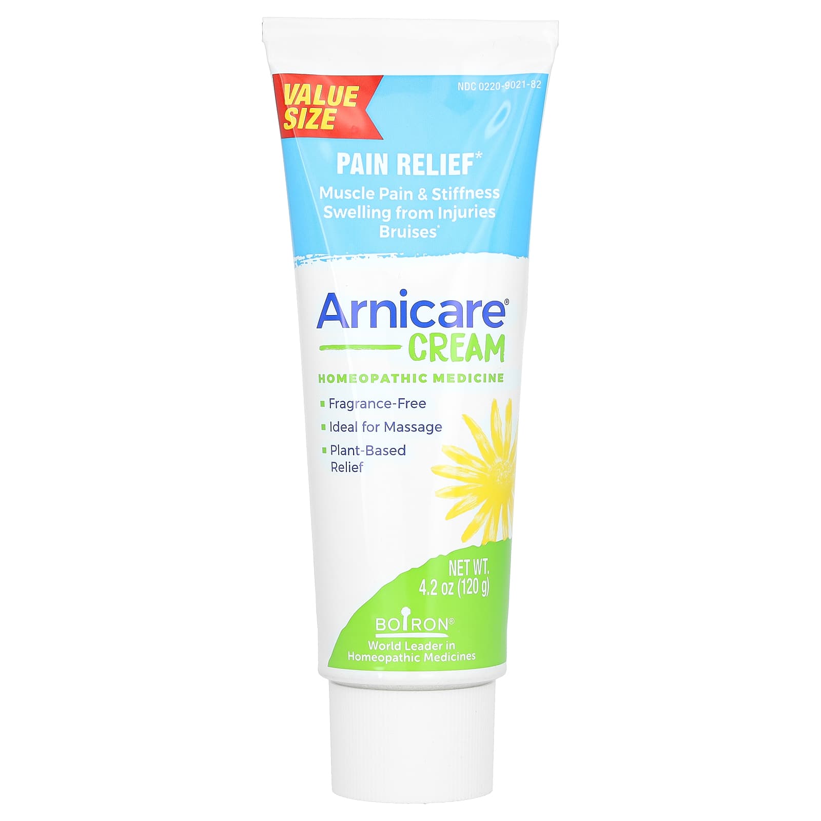 Fragrance-Free Arnica Pain Relief Cream by Boiron, 4.2 oz - Image 1