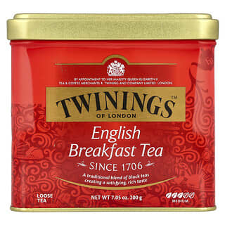 English Breakfast Tea by Twinings, Loose Leaf (200g)