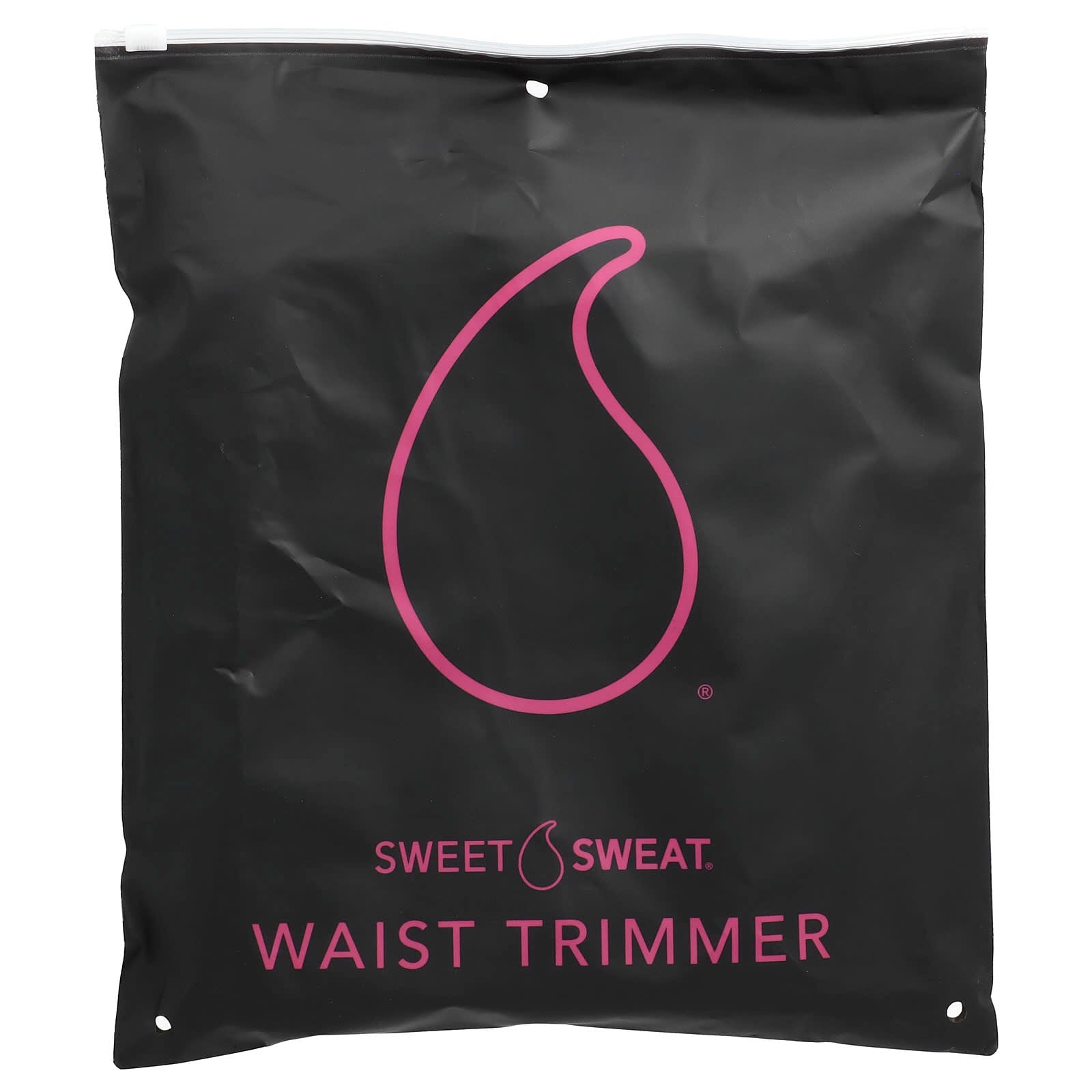 Sports Research, Sweet Sweat®, Waist Trimmer, Medium, Black & Pink, 1 Belt - Image 1